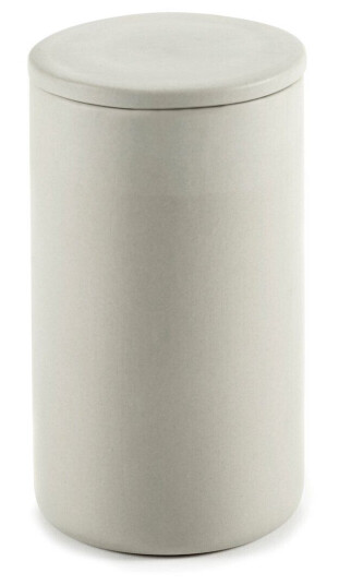 Serax Cose oppbevaringsboks rund med lokk høy Ø7 cm Beige Serax Cose oppbevaringsboks rund med lokk høy Ø7 cm Beige