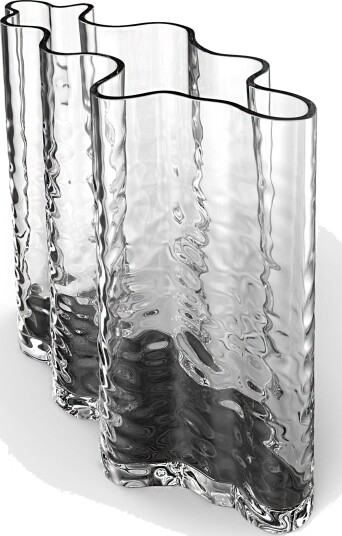 Cooee Design Gry Wide vase, 19 cm, clear