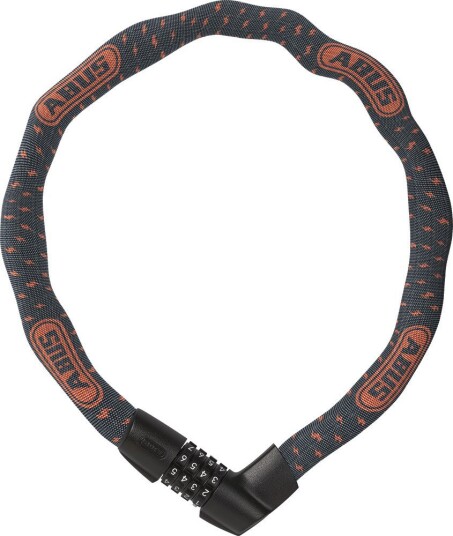 Abus Tresor 1385 Kjedelås 75 cm Grå/Oransje