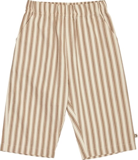 Müsli Woven Stripe Pants Baby OAK/ WALNUT 92
