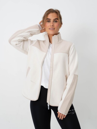 Röhnisch Phoebe Pile Jacket Beige XXL Röhnisch Phoebe Pile Jacket Beige XXL