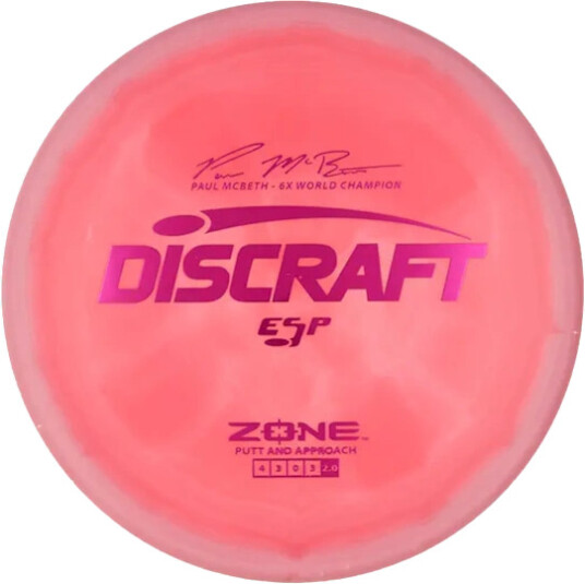Discraft ESP Putter Zone Assortert Discraft ESP Putter Zone Assortert