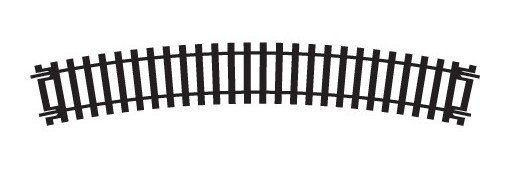 Hornby Singel Sving 3rd Radius (1 stk.) R608 Hornby Singel Sving 3rd Radius (1 stk.) R608