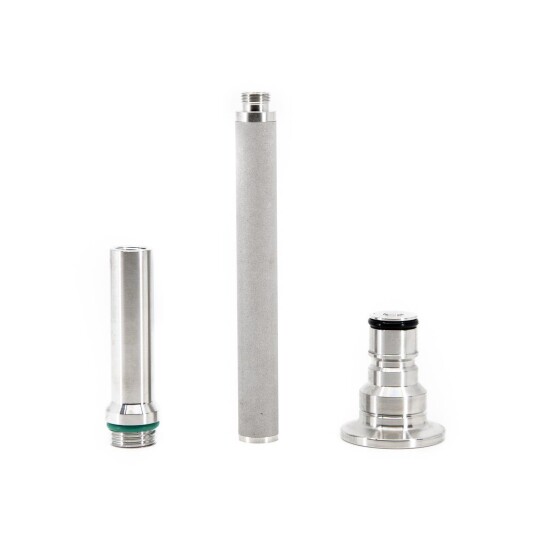 Karboneringskit, TC34mm Brewtools 120mm karboneringssten med ball lock