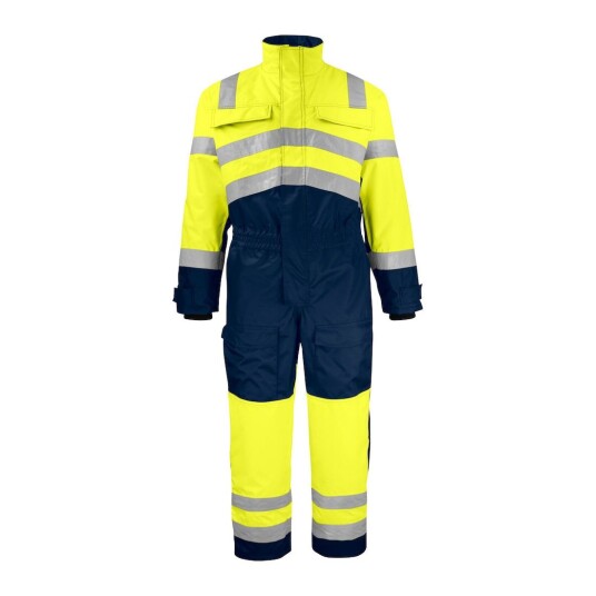 ProJob 6202 Fôret Kjeledress En Iso 20471 Kl 3 Yellow/Navy D104