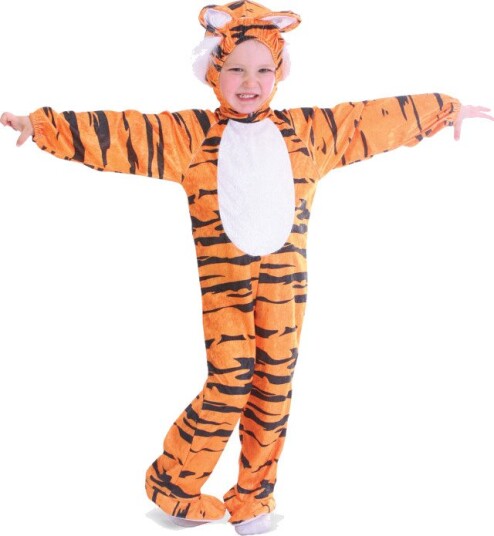 Tigerdrakt for Barn 104 cm 3-4 år