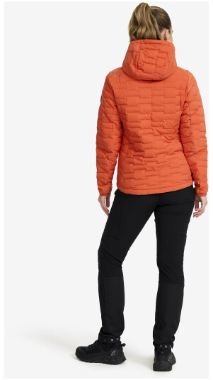 Revolutionrace Skalljakke Turjakke & Vindjakke Flex Stretch Down Jacket Dame Mecca Orange 3XL