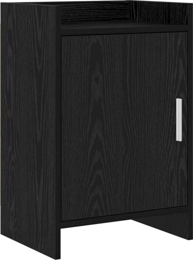  Nattbord Svart eik 40 x 30 x 60 cm Konstruert tre