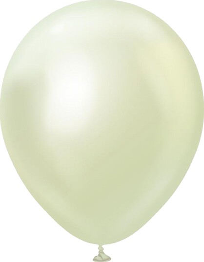 Ballongkungen Ballonger Professional Store Green Gold Chrome 25-pakning 1185012-25