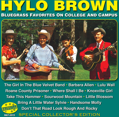 Hylo Brown Bluegrass Favorites On College & Campus CD