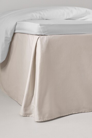 Jotex Satin Sengekappe i Sateng 45 Cm Økologisk Beige ZACK 19891340236