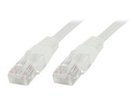 MicroConnect - Nettverkskabel - RJ-45 (hann) til RJ-45 (hann) - 2 m - UTP - CAT 6 - flertrådet - hvit (en pakke 10) MicroConnect - Nettverkskabel - RJ-45 (hann) til RJ-45 (hann) - 2 m - UTP - CAT 6 - flertrådet - hvit (en pakke 10)