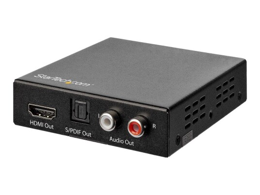 StarTech 4K HDMI Audio Extractor med HDR og Toslink Optisk Lyd StarTech 4K HDMI Audio Extractor med HDR og Toslink Optisk Lyd