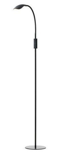 Mamba gulvlampe 5,5W 3000K 3 step dim Svart Mamba gulvlampe 5,5W 3000K 3 step dim Svart