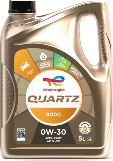 Motorolje TOTAL 0W30 QUARTZ 9000 5L