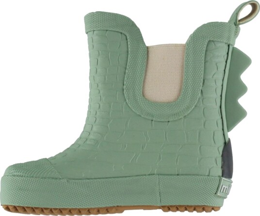mikk-line Wellies Short - 3D Dino - Green - 27