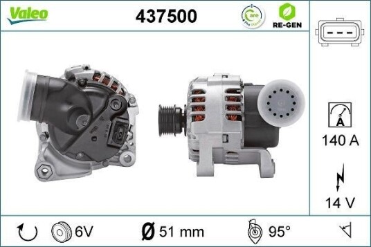 VALEO 437500 Dynamo