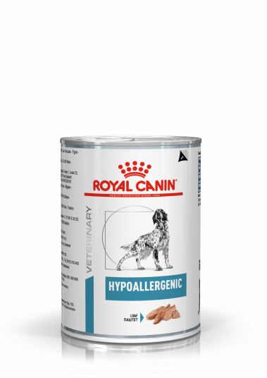 Derma Hypoallergenic Loaf Can Våtfôr For Hunder 400 G Hund Hundefôr Royal Canin Veterinary Diets Dog