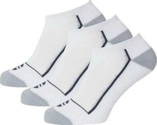 Endurance Boron Low Cut 3 Pack Ankelstrømper Hvit 39 42