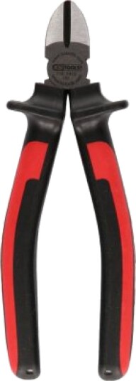 Ks Tools 160 mm Diagonal Tang i Stål med Ergonomisk Håndtak