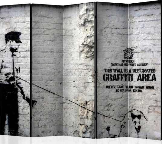 Romdeler - Banksy Graffiti Area II 225x172 - Artgeist sp. z o. o.