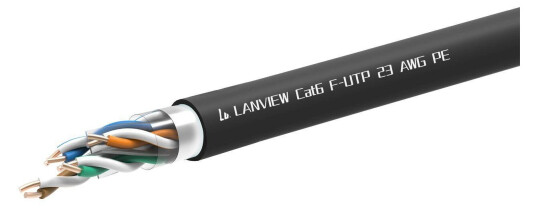 Lanview Cat6 F-UTP Network Cable