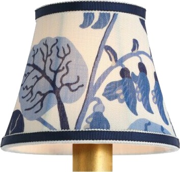 Schumacher 5" Marine Exotic Butterfly Bell Empire Shade