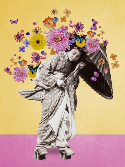 Namly Design Plakat Japansk Blomsterkunst POSTERO0BNQI
