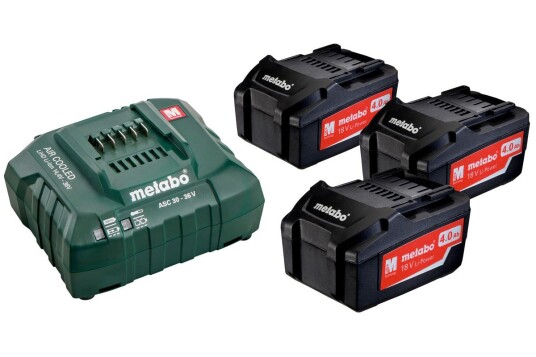 Metabo 685049000 Basis sett 3 x 4.0 Ah