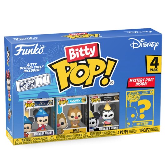 Funko! - DISNEY BITTY POP! DISNEY 4-PACK SERIES 3 - Figur