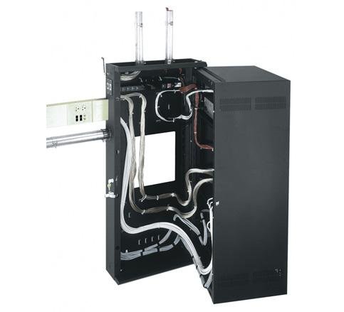 MIDDLEATLANTIC DWR-18-22 - Wall Rack w Rear Access 18RU 22"" Depth