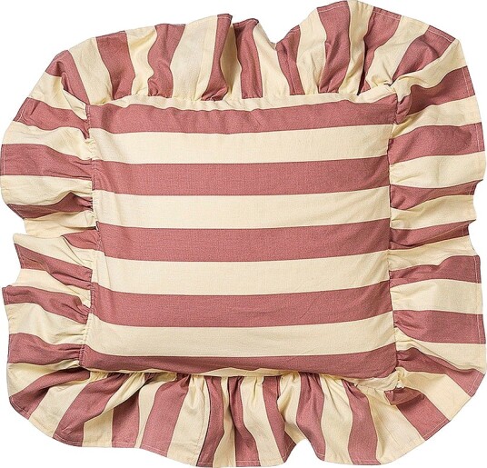 Midnatt   Frill pute Irene   Flerfarget