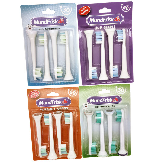 16 stk. Børstehoder for Philips SoniCare - Popular Mix 16 stk. Børstehoder for Philips SoniCare - Popular Mix