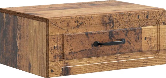 Vegghengt Nattbord Gammelt tre 49 x 34,5 x 20 cm Konstruert tre