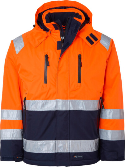 Top Swede Varseljacka 122 Klass 3 Orange/svart 2xl