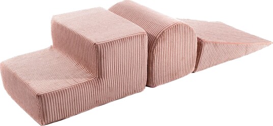 Meowbaby Aesthetic Foam Sett 3 Elementer Cord, Rosa
