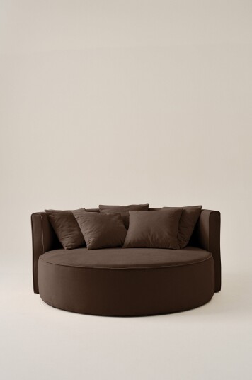 Jotex Sofa 2seters Sjokoladebrun WYOMING 1533399080