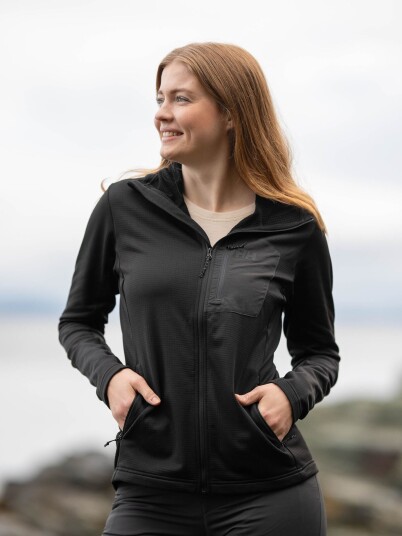Helly Hansen W Versalite Hooded Jacket Sort XS Helly Hansen W Versalite Hooded Jacket Sort XS