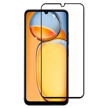 Xiaomi Redmi 13C 5G/Poco C65 Full Cover Beskyttelsesglass Svart Kant