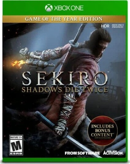 Sekiro: Shadows Die Twice Game of the Year Edition Brukt Xbox One Spill Sekiro: Shadows Die Twice Game of the Year Edition Brukt Xbox One Spill