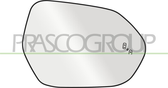 PRASCO TY3327523 Speilglass, ytterspeil
