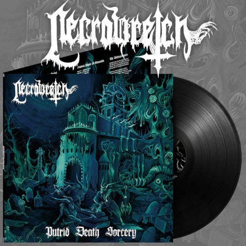 Necrowretch Putrid Death Sorcery LP/Vinyl