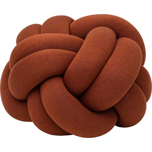 Knot Puff XL 60 x 50 cm Ull Okra