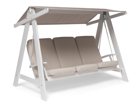 Hillerstorp Aspö hengekøye Hvit/beige 208 x 126 cm Hvit Hillerstorp Aspö hengekøye Hvit/beige 208 x 126 cm Hvit