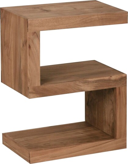 Sidebord Wohnling Heltre, S kube, landlig stil Akasie - Akasie
