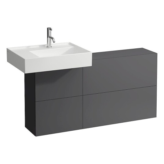 Laufen Kartell Sidebord med 1 dør 1200x610 mm Skifergrå