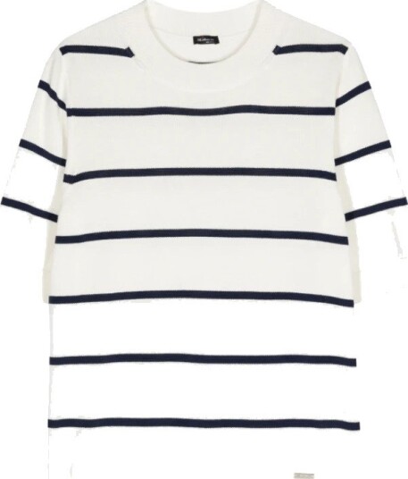 Kiton, Dame, Topper, Hvit, M,