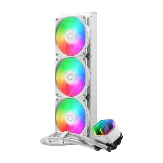Cooler Master MasterLiquid 360 Core II RGB CPU vannkjøler hvit Cooler Master MasterLiquid 360 Core II RGB CPU vannkjøler hvit
