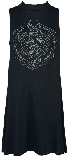 Harry Potter Kort kjole Dark Mark S til XXL Damer svart Harry Potter Kort kjole Dark Mark S til XXL Damer svart