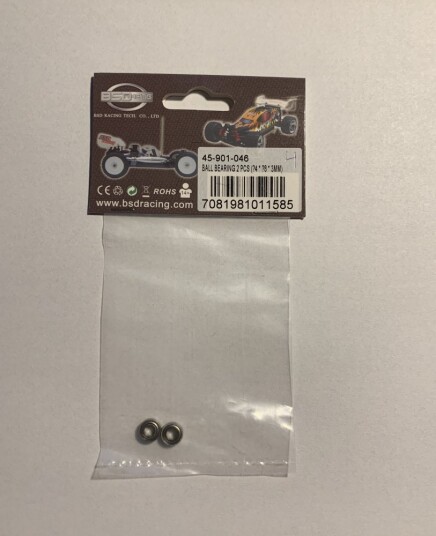 BSD 901-046 BALL BEARING4*8*3 2PCS